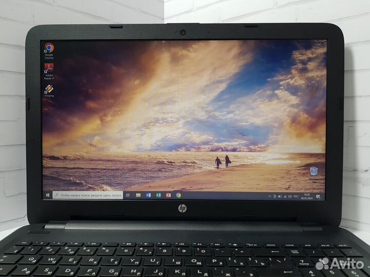 Быстрый ноутбук HP Intel/15.6