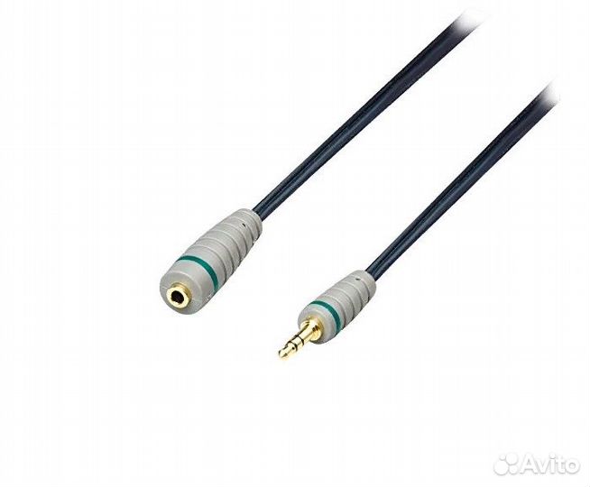 Удлинитель наушников 3.5 (M) - 3.5 (F) 5 метров