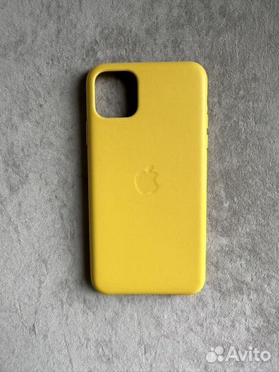 Чехол на iPhone 11 pro max кожаный