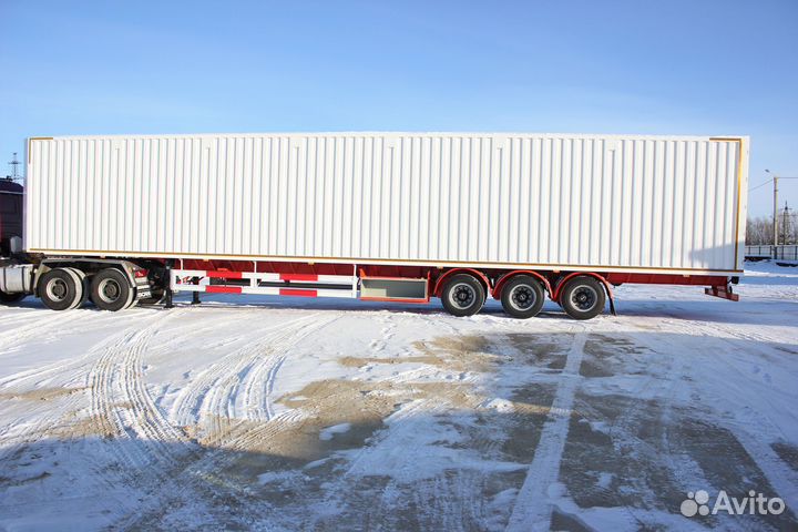 Полуприцеп цельнометаллический фургон AMUR LYR9400XXYE, 2022