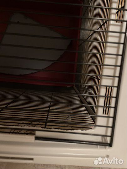 Клетка ферпласт furat 78x48x70 + спутник + лоток +