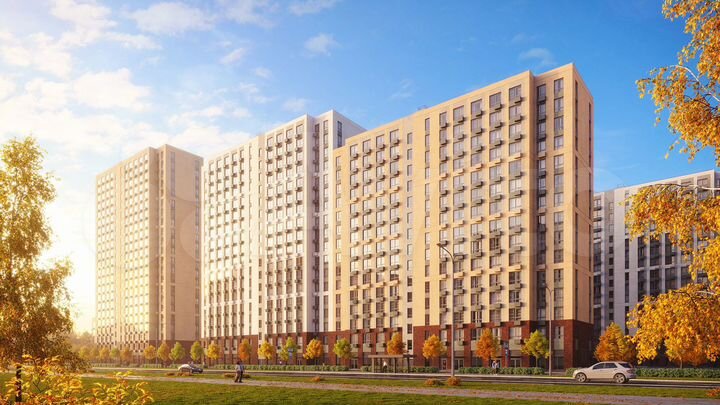 1-к. квартира, 33,2 м², 16/18 эт.