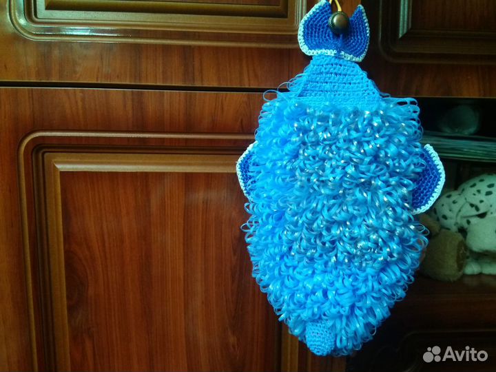 Мочалка рукавичка Дельфин