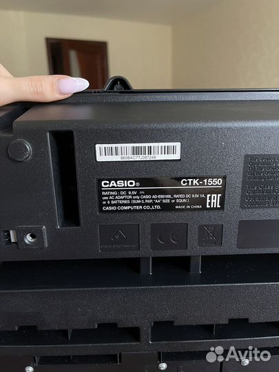 Синтезатор casio CTK-1550
