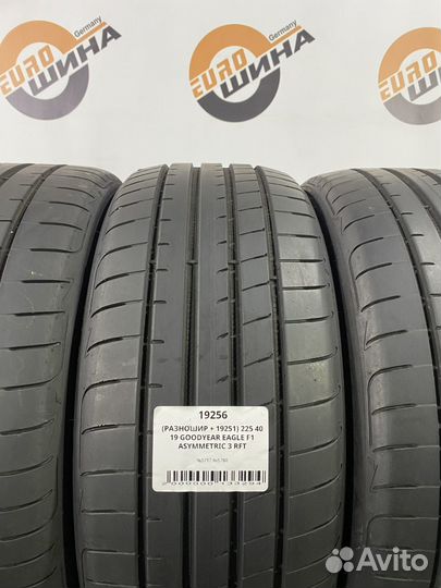 Goodyear Eagle F1 Asymmetric 3 225/40 R19 и 255/35 R19