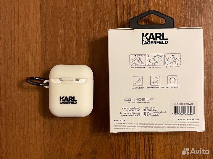 Чехол для наушников airpods /airpods2