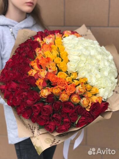 Букет из кенийских роз