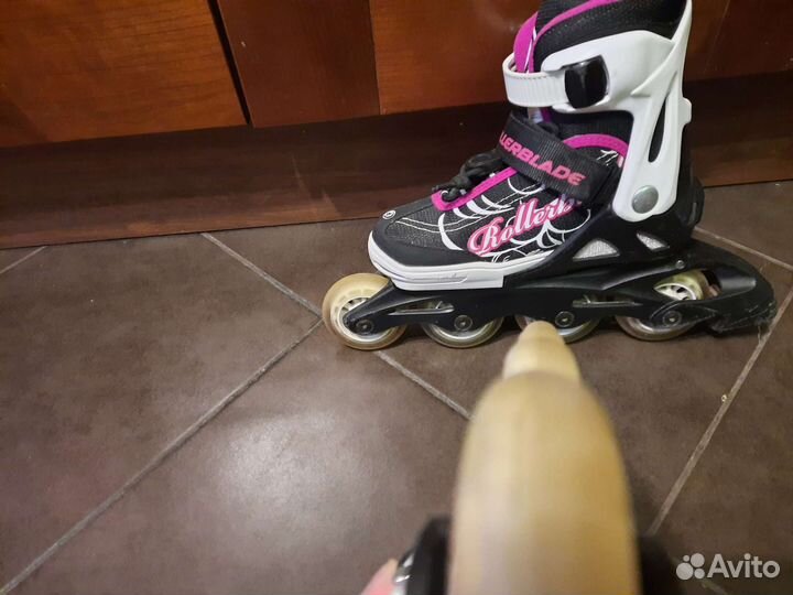 Роликовые коньки детские раздвижные