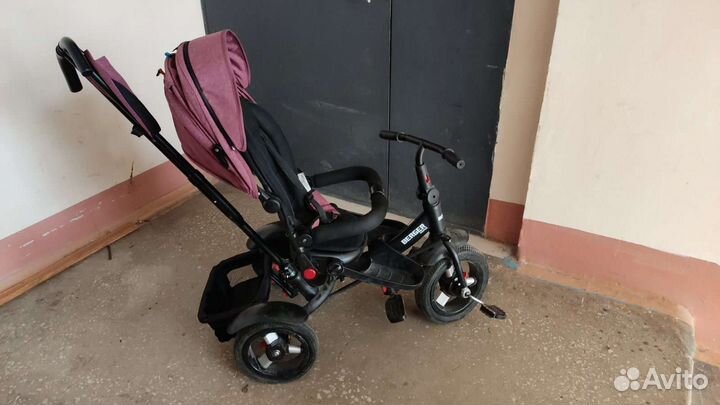 Детский трехколесный велосипед трансформер