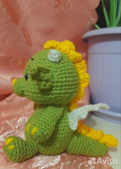 Мягкая игрушка дракончик символ этого года