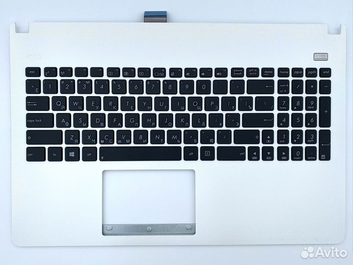 Топкейс (клавиатура) для ноутбука Asus X501 белый