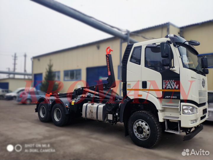 Мультилифт FAW 6x4 + Kromann 20/22 тонны, 2024 год