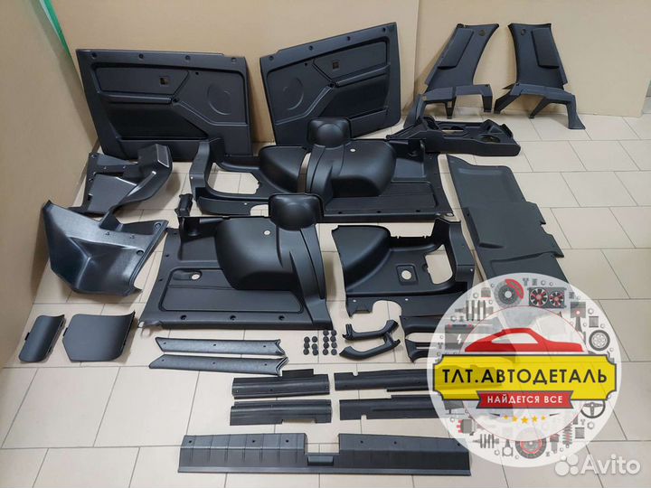 Комплект пластика салона для Нивы 21214, Урбан