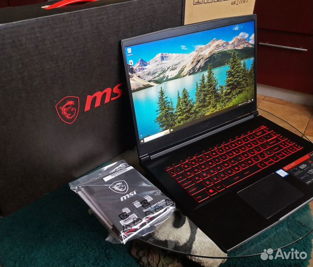 Игровой ноутбук MSI GF63 / 16gb, 1050Ti
