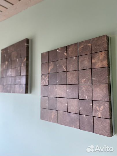 Настенное панно из дерева