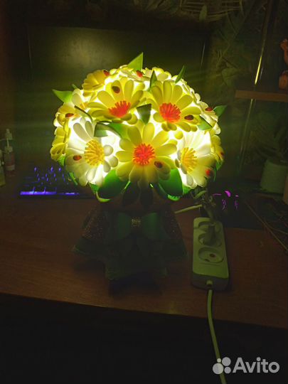 Букеты светильники из изолона