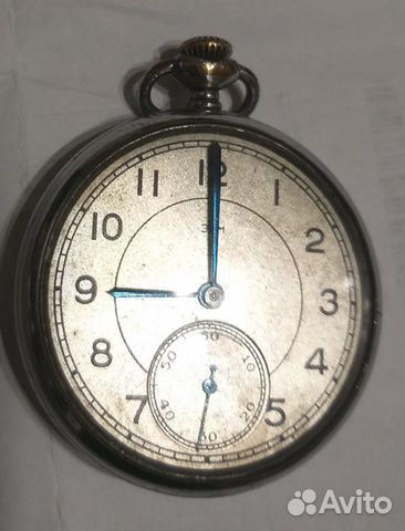 Редкие карманные часы зим