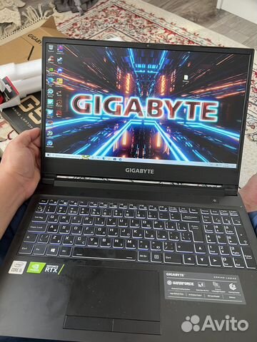Игровой ноутбук gigabyte g5 kc-5 купить в Барнауле | Электроника | Авито