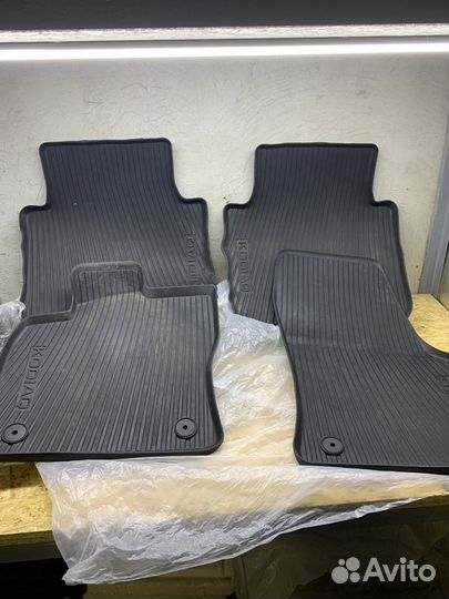 Оригинальные автоковрики для skoda kodiaq