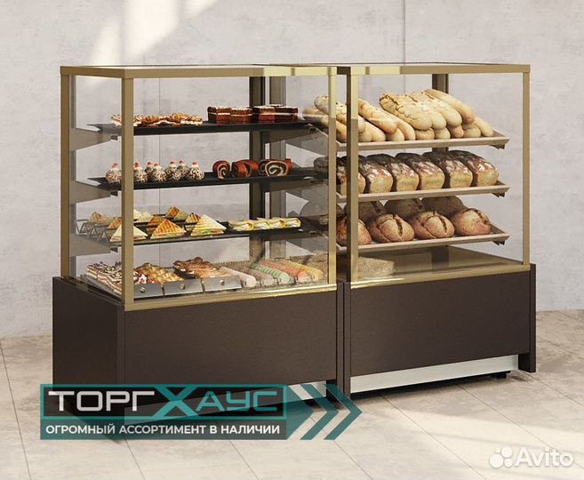 Витрина кондитерская Полюс KC70 VM 0,9-1 9006-9005