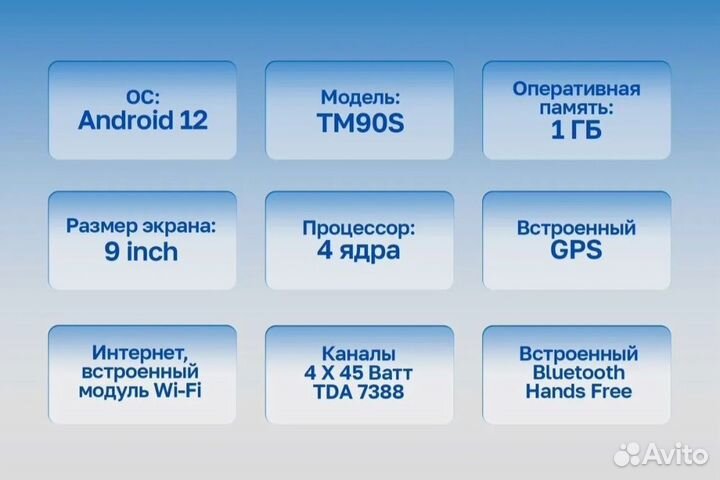 Автомагнитола для LADA Vesta 15-22