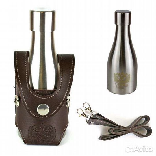 Фляжка из нержавейки