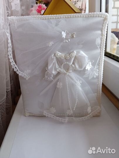 Свадебный фотоальбом ручной работы