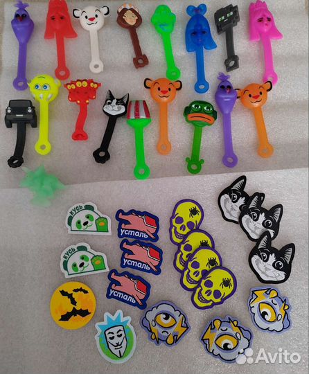 Стикерсы, скрепыши магнит новые