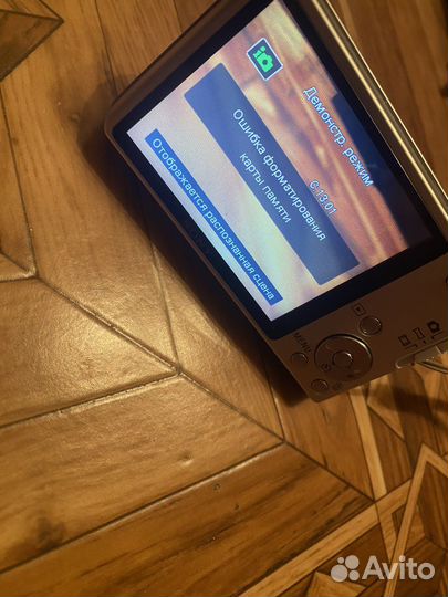 Компактный фотоаппарат sony