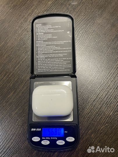 Коробка от Airpods pro (оригинал)