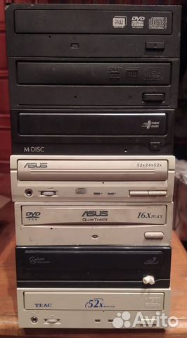 Приводы CD/CD-RW/DVD(Ram,Dl,Rw) IDE/SATA