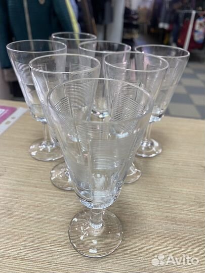 Рюмка лафетка набор 7 штук