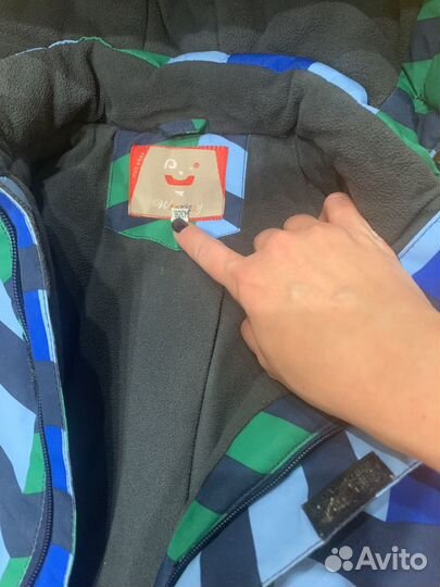 Зимний комбинезон для мальчика 92