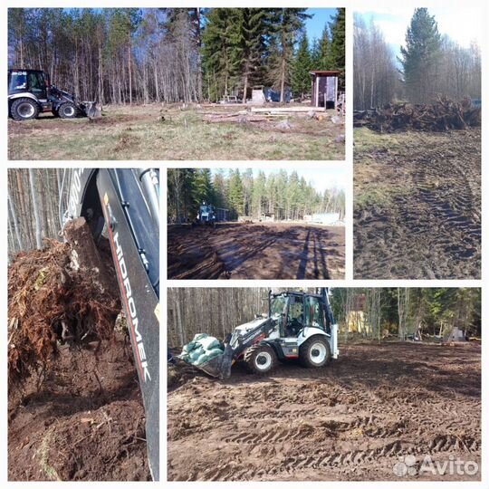 Расчистка участка под ключ/ планирование