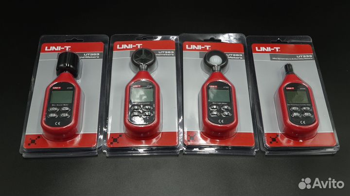 Измеритель температуры, влажности, шума, света