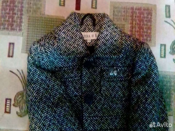 Пальто для девочки 134