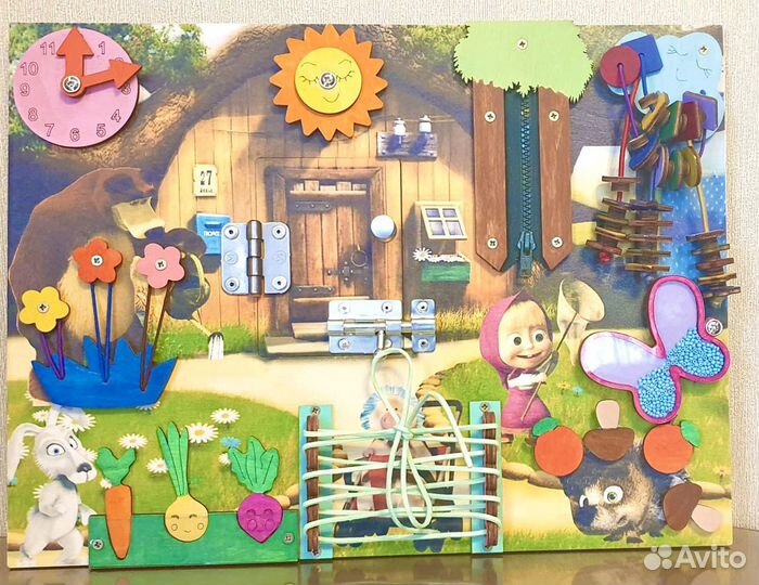 Бизиборд сортер монтессори