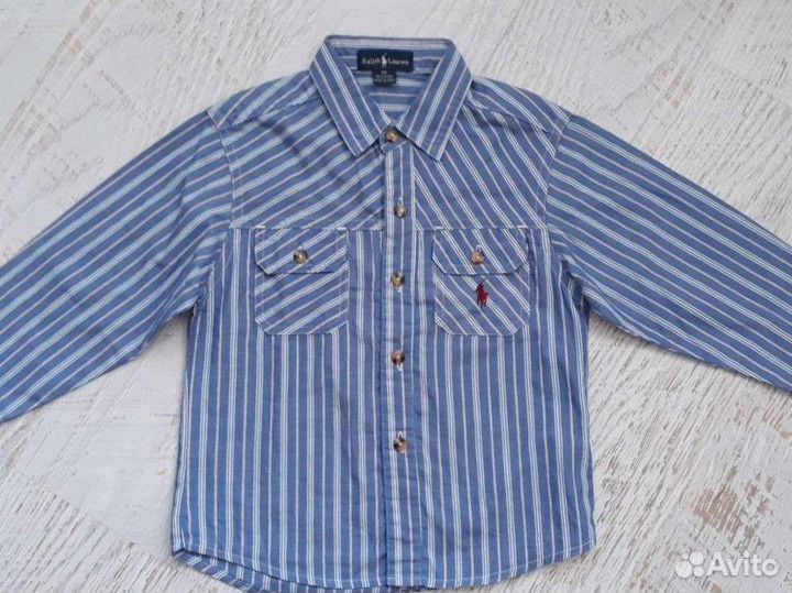 Рубашки на мальчика р.104-110