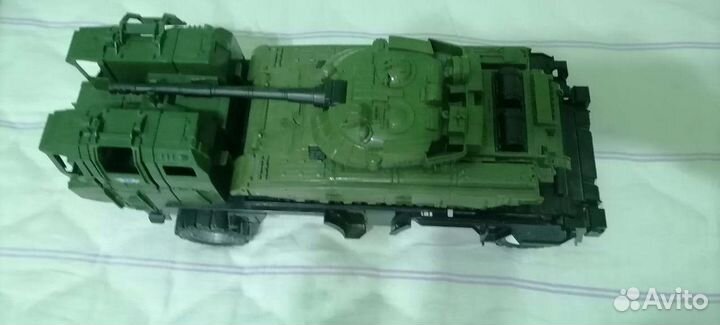 Машина с танком игрушка