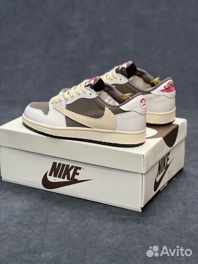 Кроссовки Nike Air Jordan 1 Low x Travis Scott