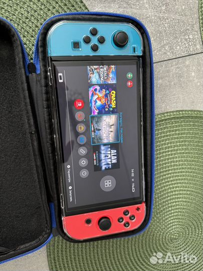 Портативная игровая приставка nintendo switch oled