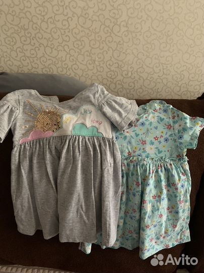 Вещи пакетом на девочку 92 98