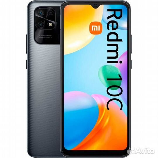 Xiaomi Redmi 10C, 4/128 ГБ