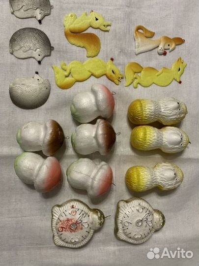 Елочные игрушки СССР советские