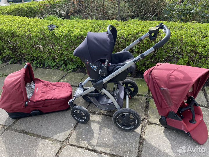 Коляска 3 в 1 Maxi Cosi Mura Plus