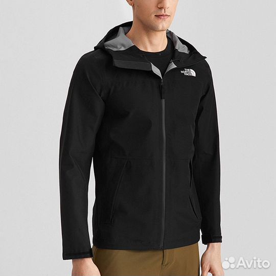 THE north face Windbreaker Jackets Men Black (XXL)(18)