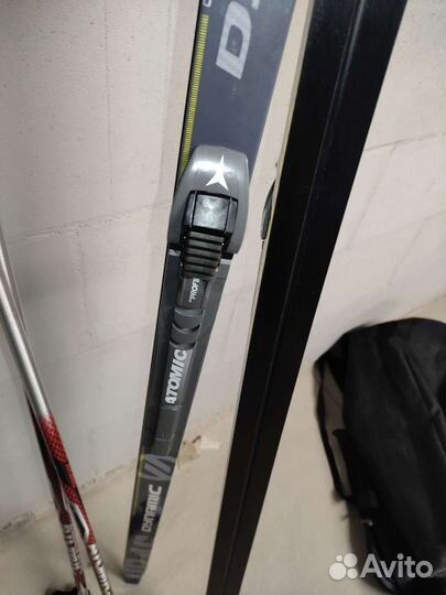 Беговые лыжи палки чехол