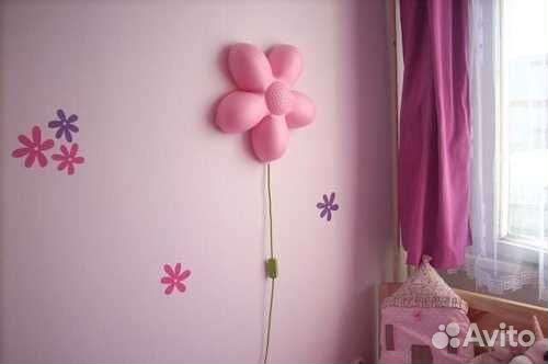 Светильник ночник IKEA блумма