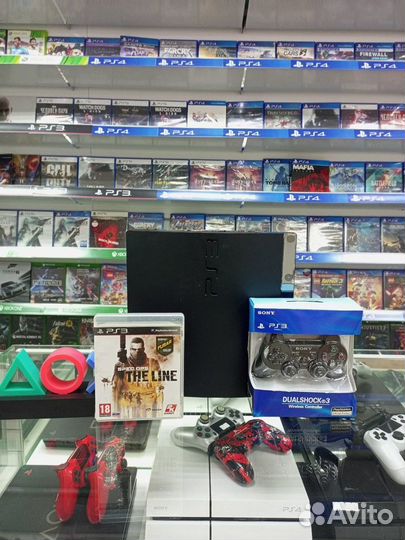 Sony PlayStation 3 Slim + Spec OPS: The line