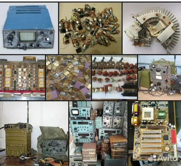 Утилизация скупка радиодеталей приборов СССР